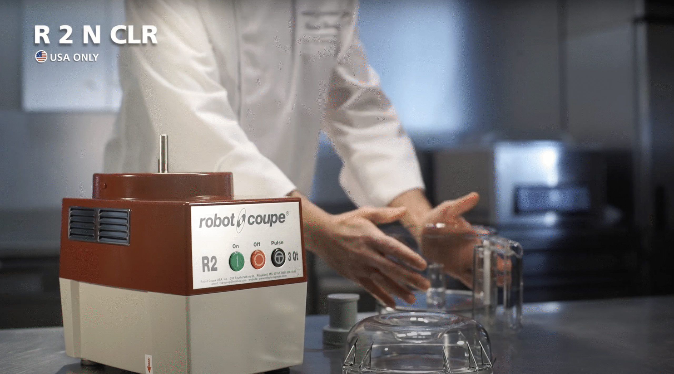 Robot-Coupe R 2 N CLR Food Processor : Cutter & Vegetable Preparation Machine